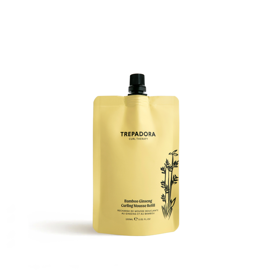 Bamboo Ginseng Curling Mousse Refill 150ml TREPADORA-US Bamboo Ginseng Curling Mousse Refill 150ml TREPADORA-US